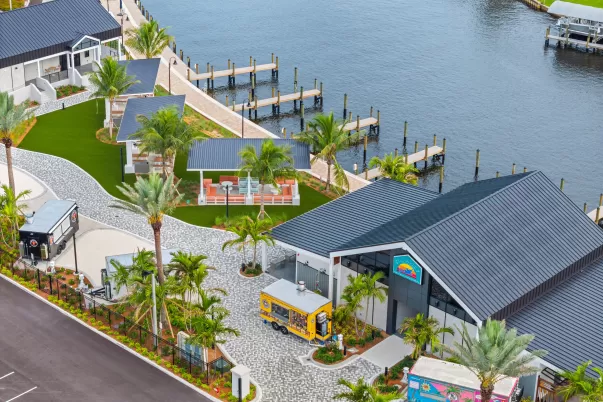 Aerial view of Slipaway